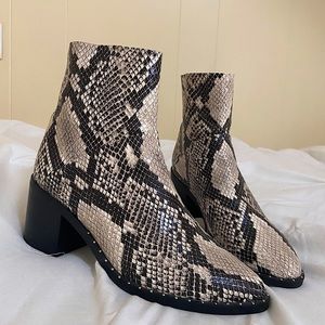 Snake Skin Booties | Treasure and Bond